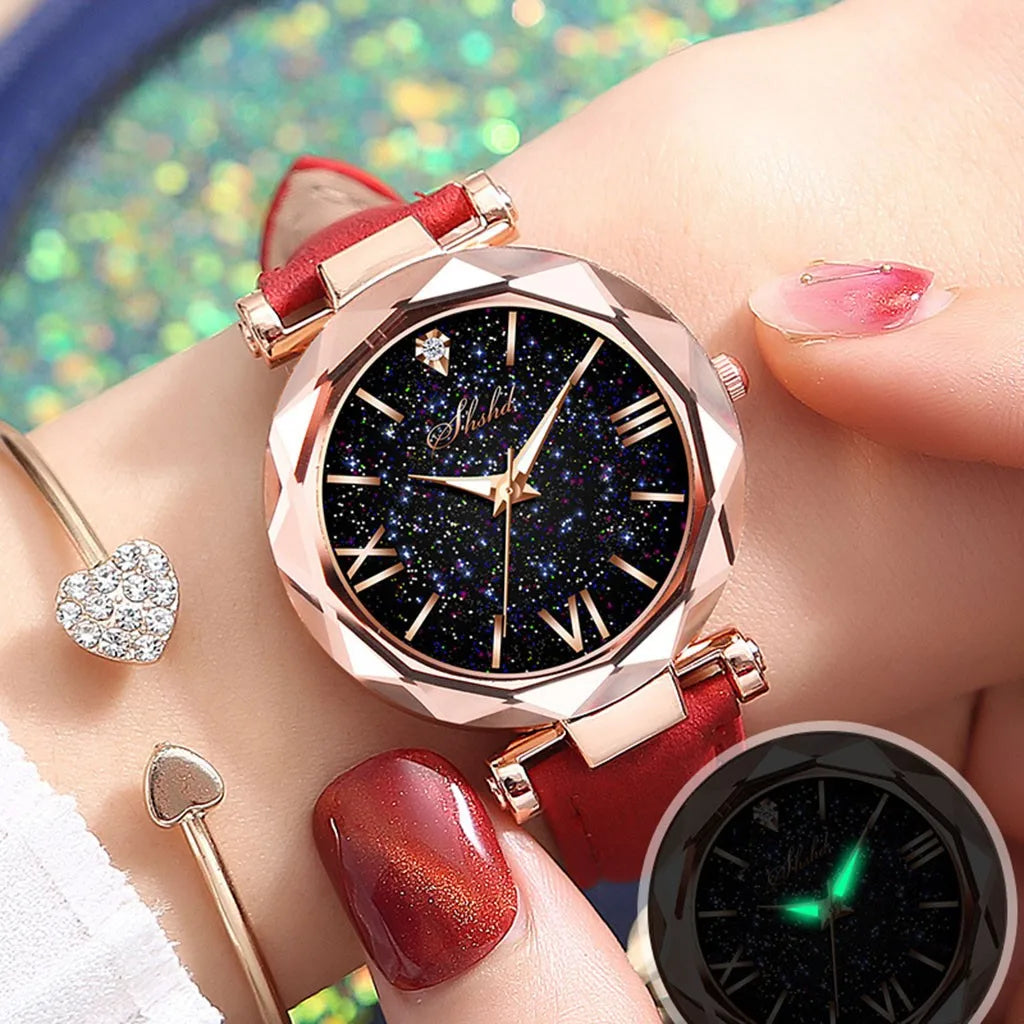 High Quality  Watch For Women Full Diamond Vintage