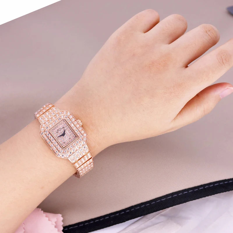 Melissa Rhinestone Women's Bracelet Watch