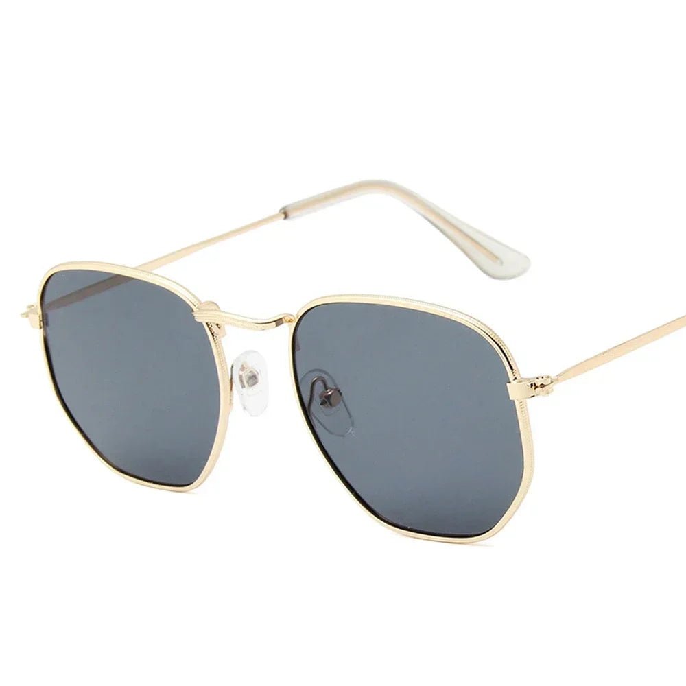 Vintage Metal Women's Sunglasses - Luxury Design Eyewear