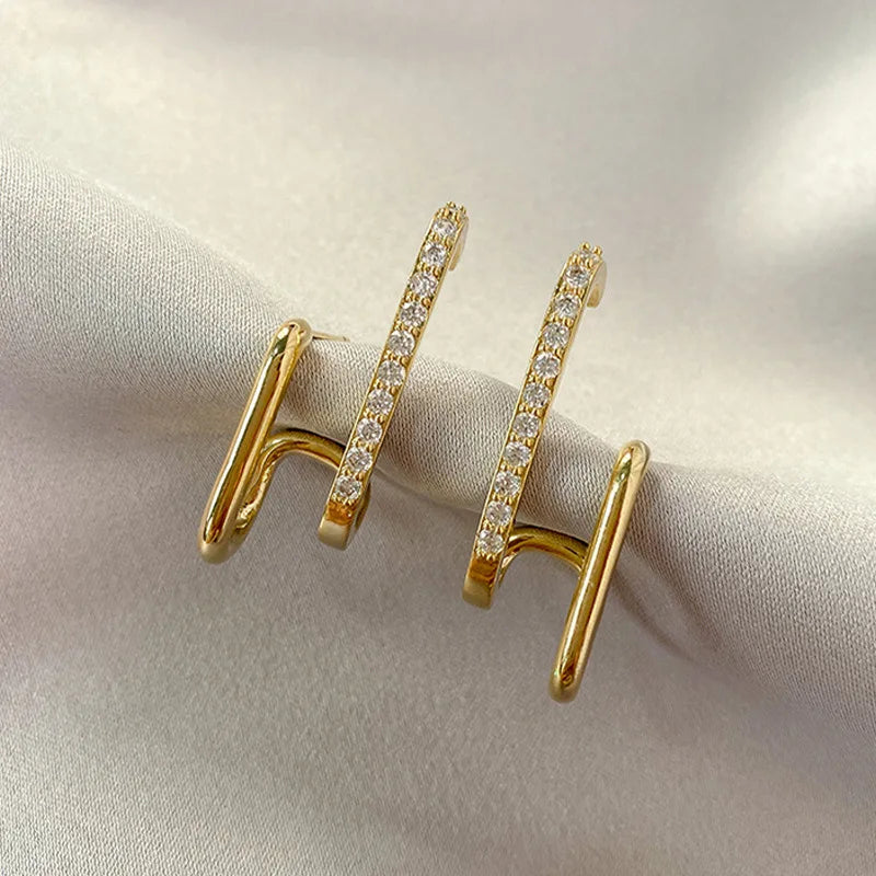 Exquisite Rhinestone Ear Cuff for Women